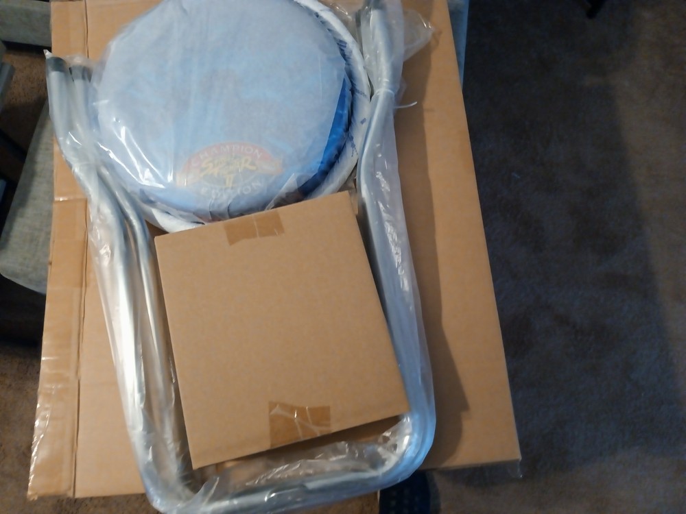 street fighter 2 game stool