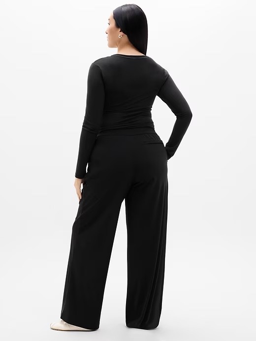 ATHLETA Pinnacle High Rise Trouser Plus 20 | Black Pant #472041 NEW