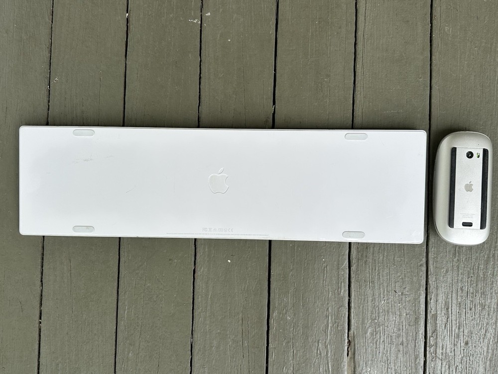 Apple A1843 Magic Keyboard with Numeric Keypad + Magic Mouse A1296