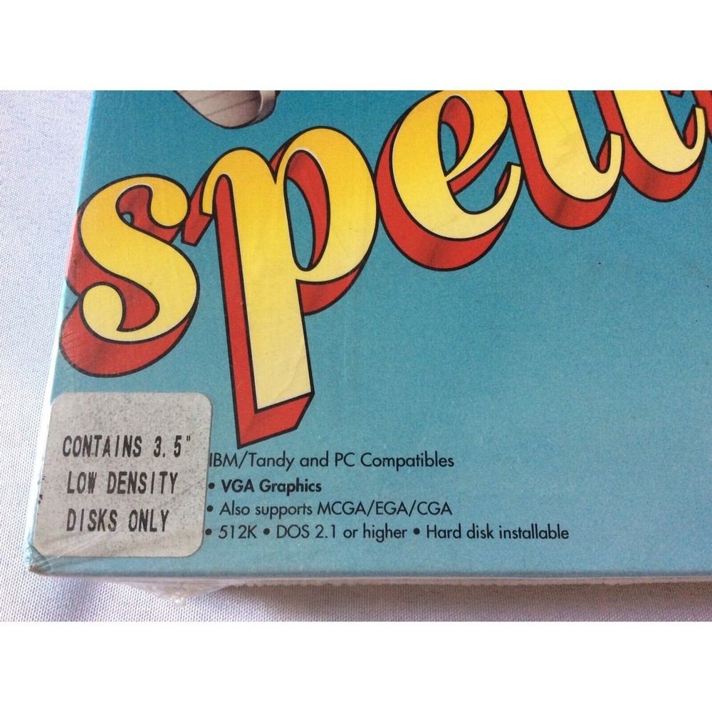 SPELL IT PLUS Spelling Program For The Entire Family It TALKS IBM/TANDY& PC Comp