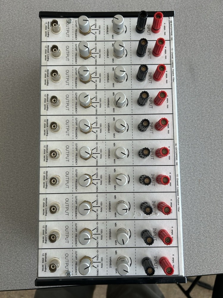 Custom Built Passive Low Pass Filter 10 Channels