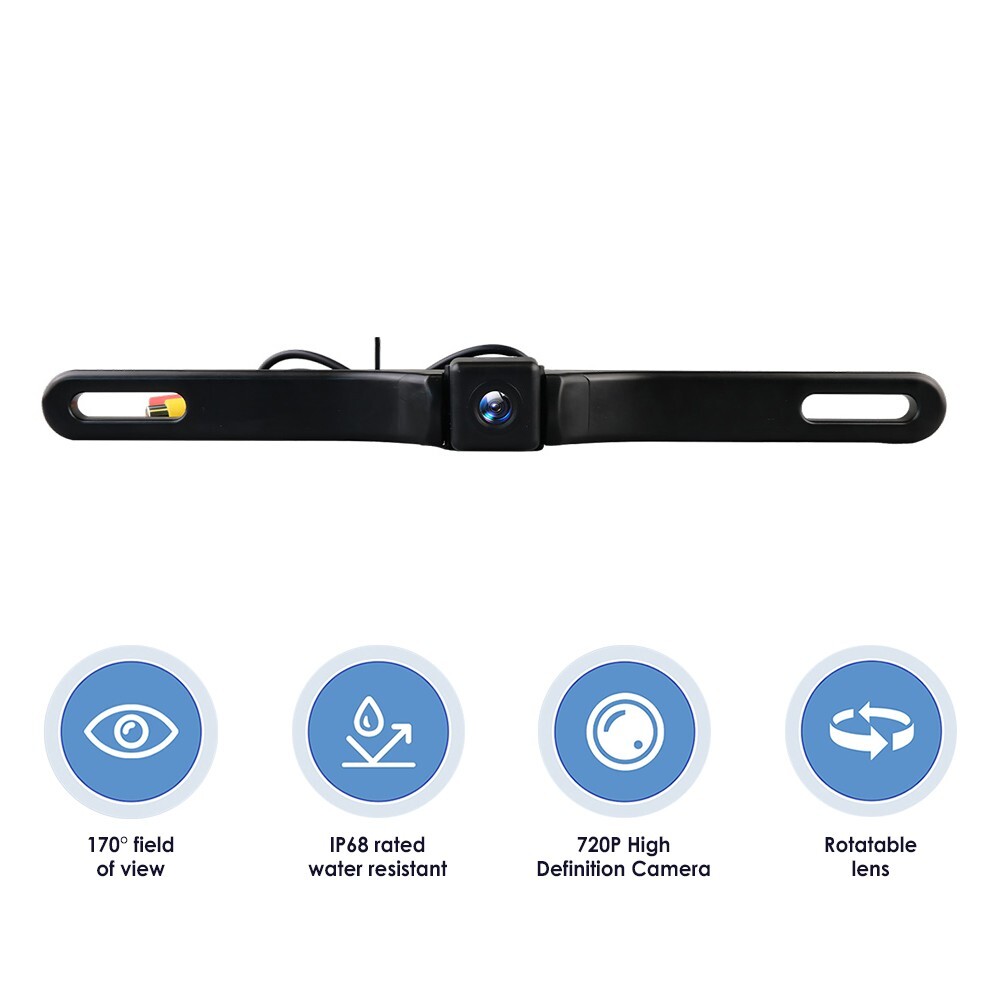 CMOS Car Rear View Backup Parking Reverse Camera Back HD Vision Waterproof