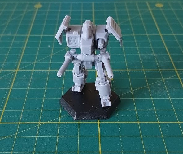 Dark Crow, battletech game miniature