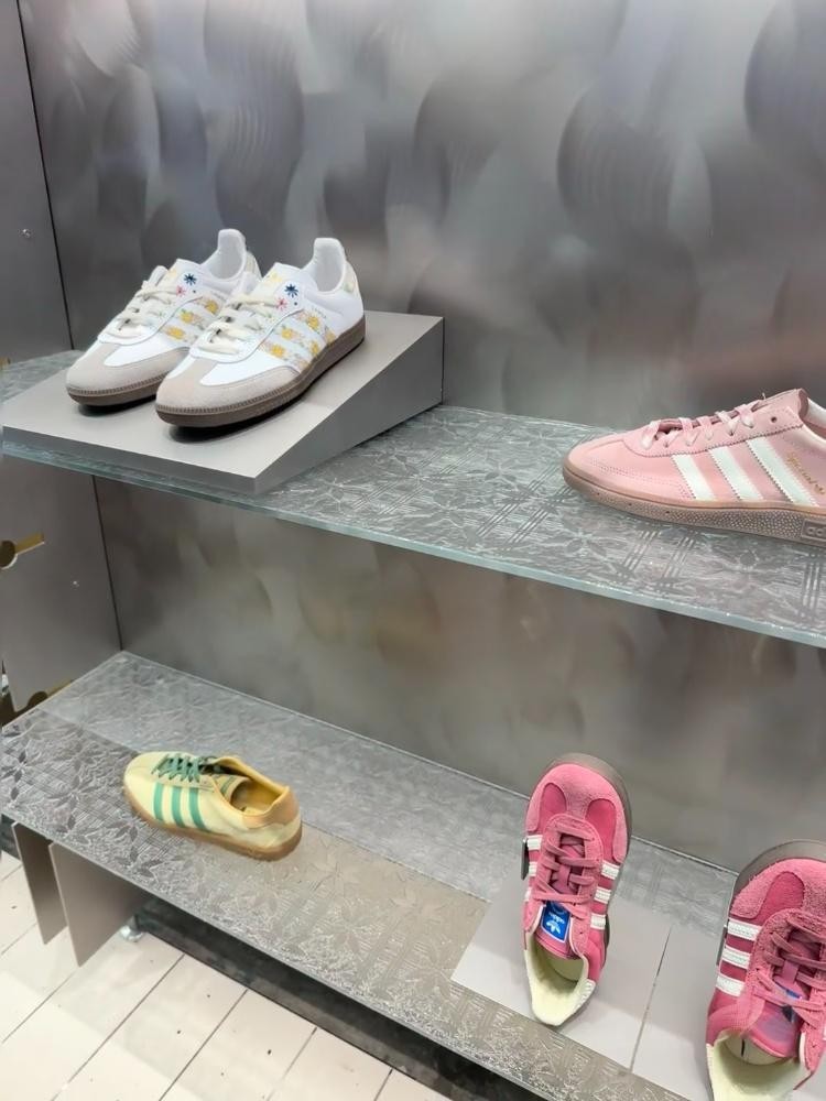 Juice x Adidas Originals SAMBA OG Low Top Skateboard Shoes Unisex White - HQ5155