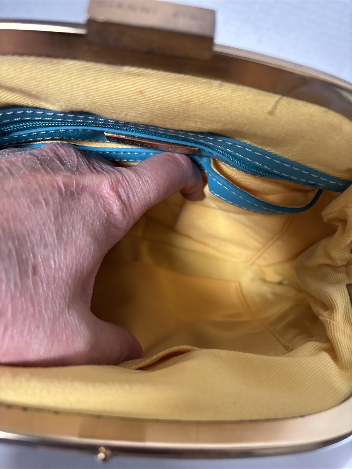 Gianni Bini Blue Purse