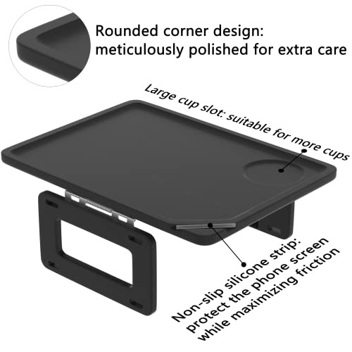 Couch Arm Tray Table Stmatdecis Sofa Arm Clip Table,Armrest Tray Table Black