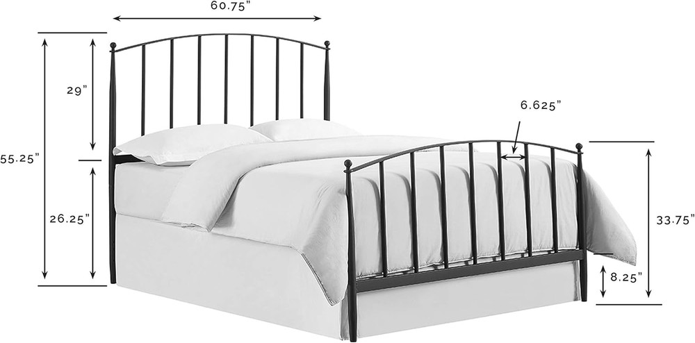Whitney Bed Set, Black, Queen