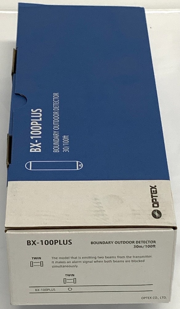 Optex BX-100PLUS Boundary Outdoor Detector 30/100ft