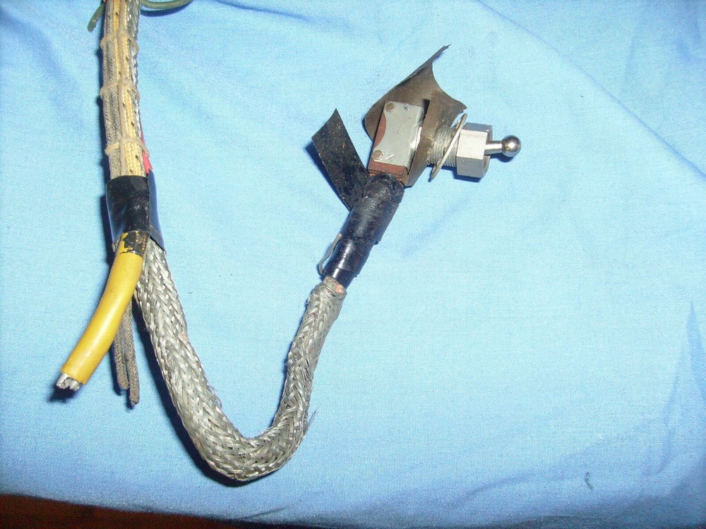 Vintage Hammarlund Super Pro -- MAIN POWER TOGGLE SWITCH - part ham radio