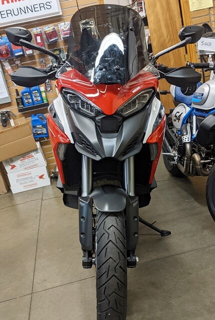 Calsci Windshield for Ducati Multistrada V4, Clear and Tinted