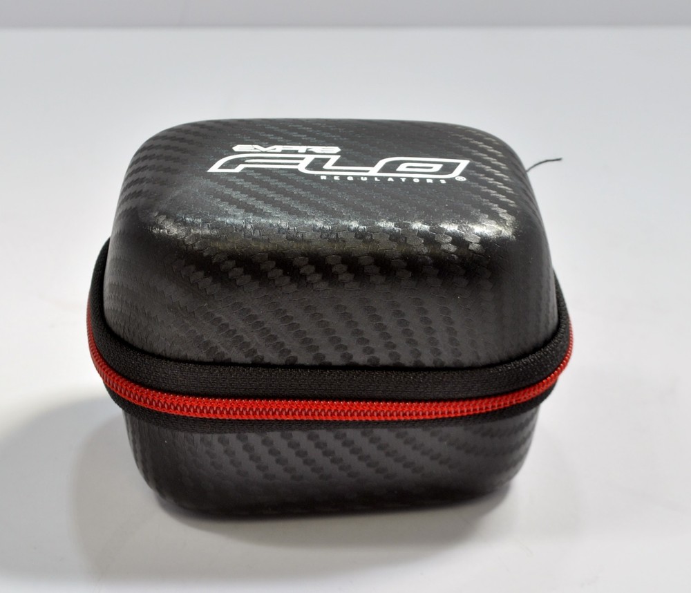 Empire FLO Regulator Case – Protective Storage Case for Reg Only - Black/Red