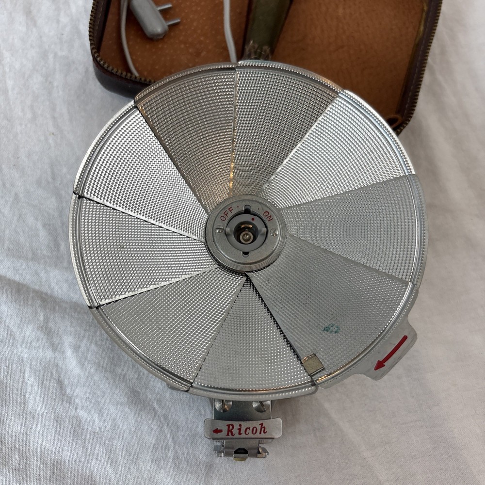 Ricoh Bc-605 Flash Unit With Case Untested