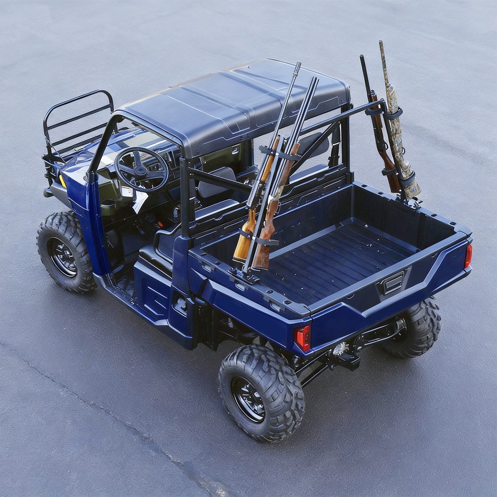 Adjustable Gun Mount Rack Gun Holder Sporting Clays 36"-60" Bed UTV Universal