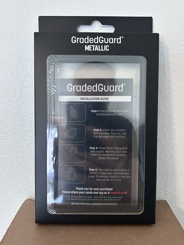 GradedGuard PSA Graded Card Guard Protector METALLIC OBSIDIAN