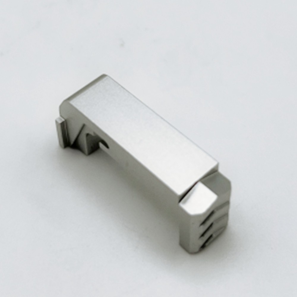 Extended Mag Release for GIock 43x 48 Aluminum Silver