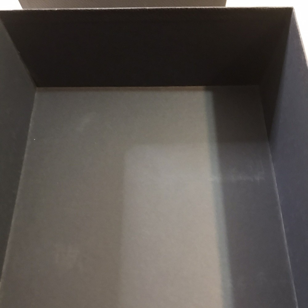 Dior Empty Box 12.25x11.25x5.25 Blue Textured Tissue Gift Storage