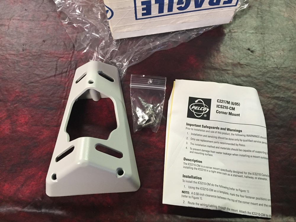 PELCO ICS210-CM CORNER MOUNT ADAPTER - NIB
