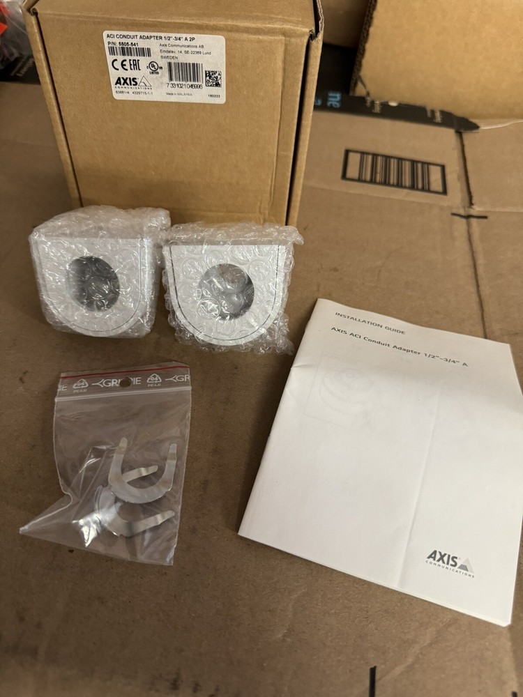 Axis Communications 5505-541 Network Camera Conduit Adapter ACI for 3/4"