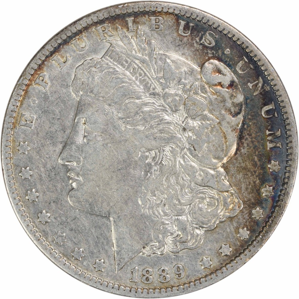 1889-O Morgan Silver Dollar EF Uncertified #471