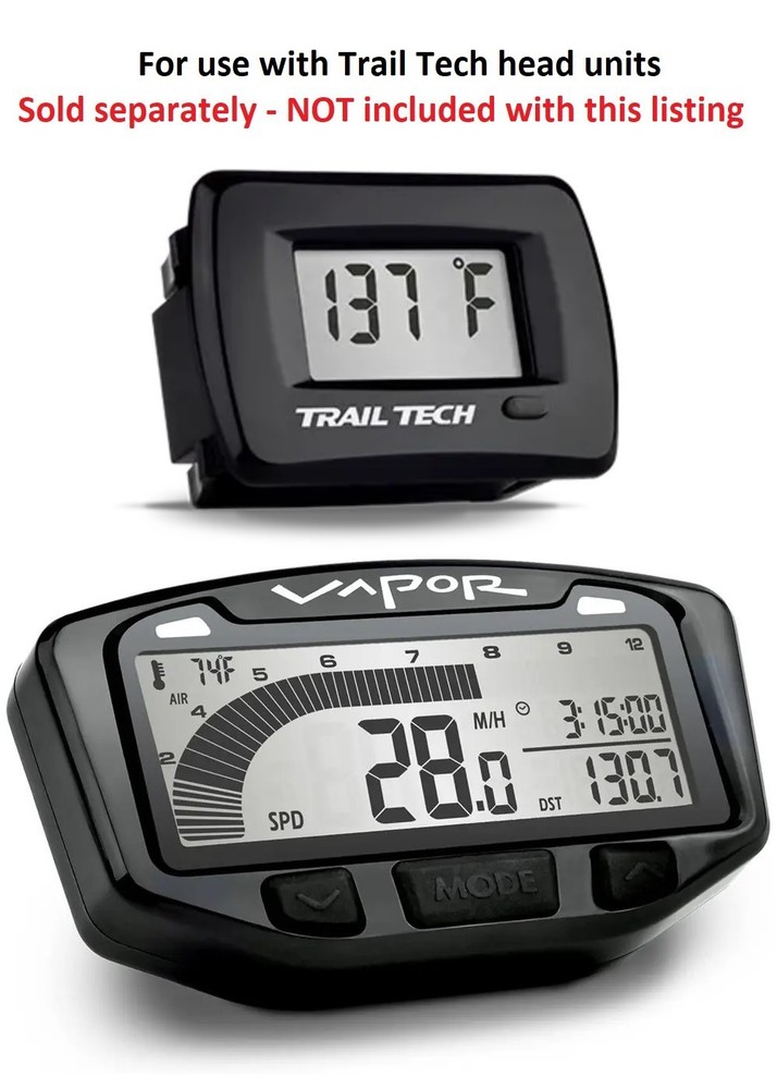 Trail Tech V300-003 Temperature Probe Sensor Unit - Oil Sump Bolt Mount
