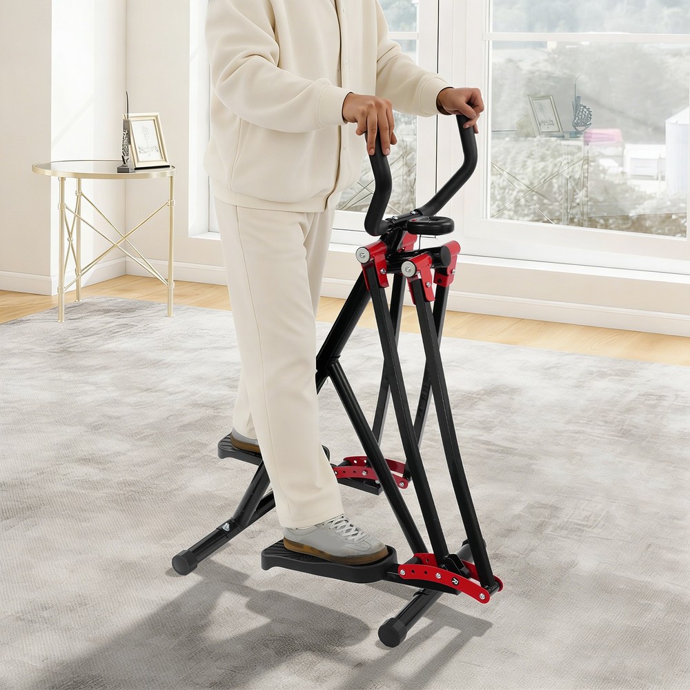 Squat Rowing Machine Easy Setup & Foldable Exercise Equipment Walker Exercise US