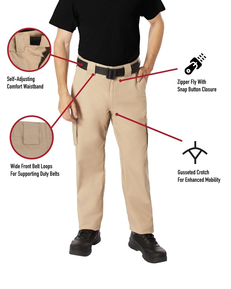 Rothco Black Tactical Extraction Pants 37610 - 40x30