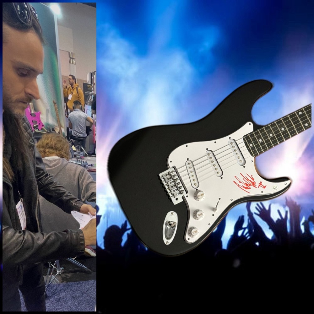 GFA  Ice Nine Kills  * MILES DIMITRI BAKER *  Signed Electric Guitar PROOF COA