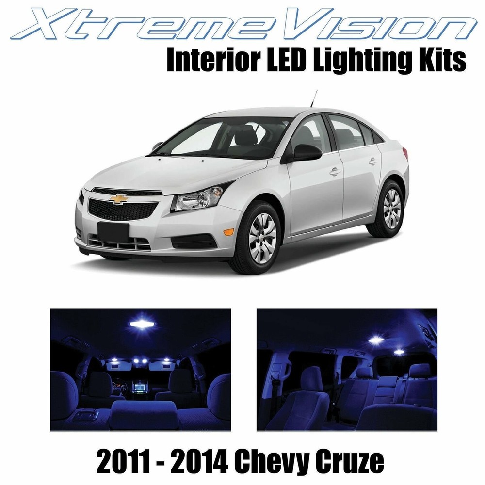 XtremeVision Interior LED for Chevy Cruze 2011-2014 (12 PCS) Blue