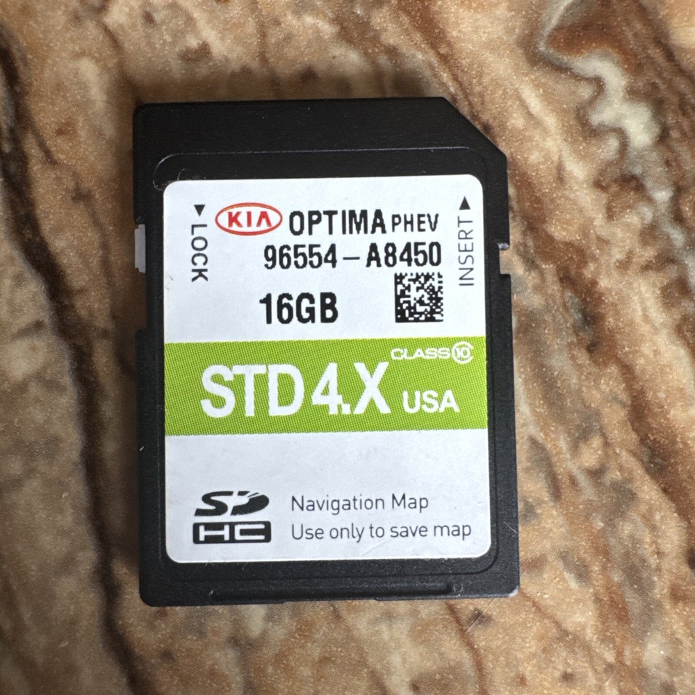 OPTIMA PHEV NAVIGATION SD CARD 96554-A8450 MAP OEM