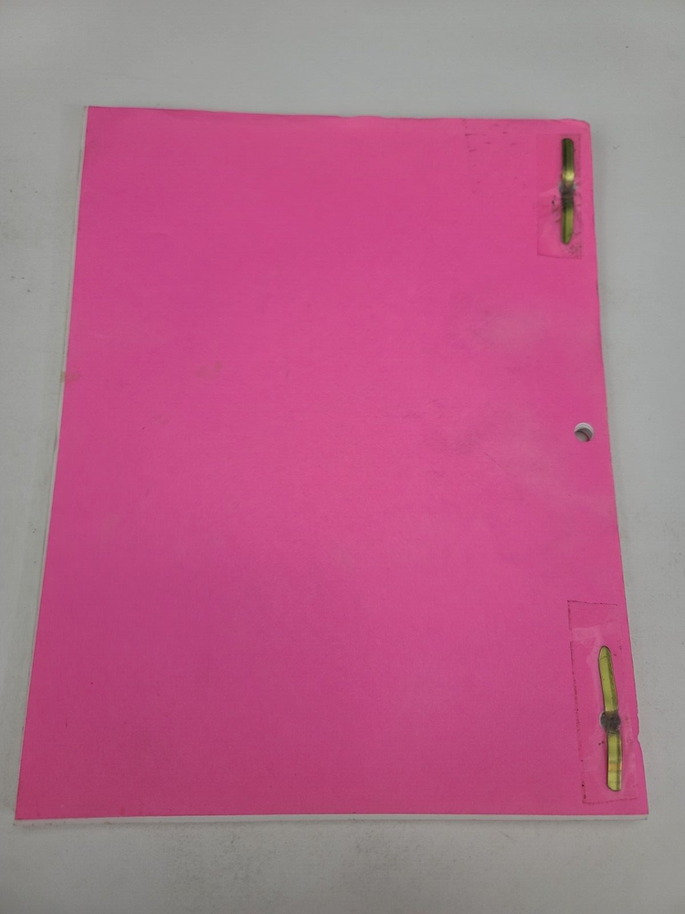 UNION SQUARE / George McGrath 1997 TV Script, Jazzmun "Enjoy Your Haddock"