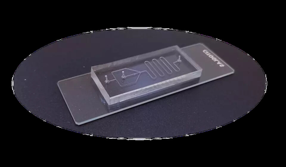 Microfluidic PDMS Fish-Bone Mixed LNP Liposome Nanoparticles Y-Type Laminar Flow