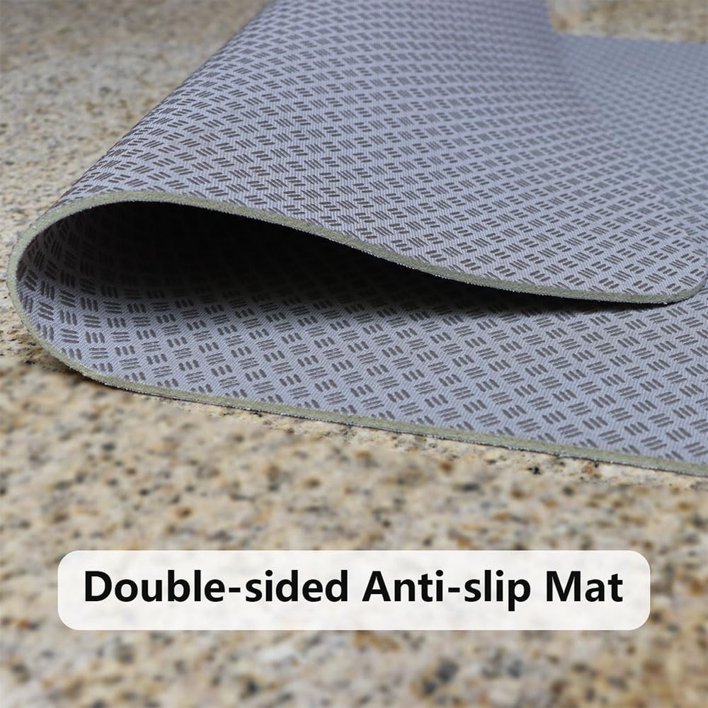 Double Sided Non Slip Mat Stepper Exercise Machine Under Desk Mini Elliptical