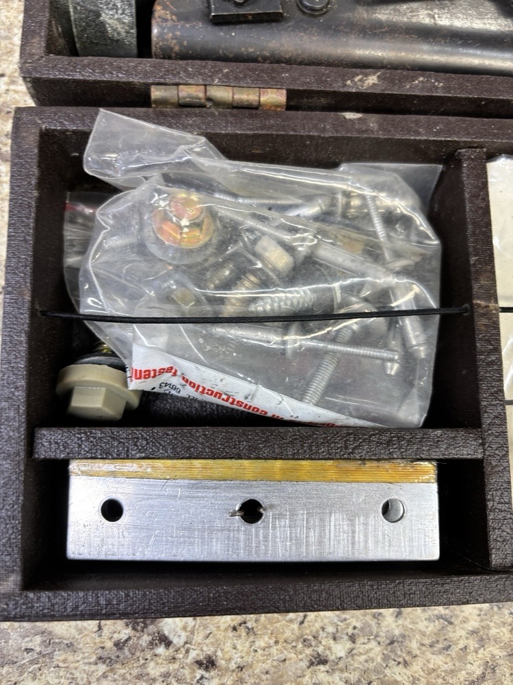 Olympic Fastening Systems ratchet, riveter, various rivets, tool kit.