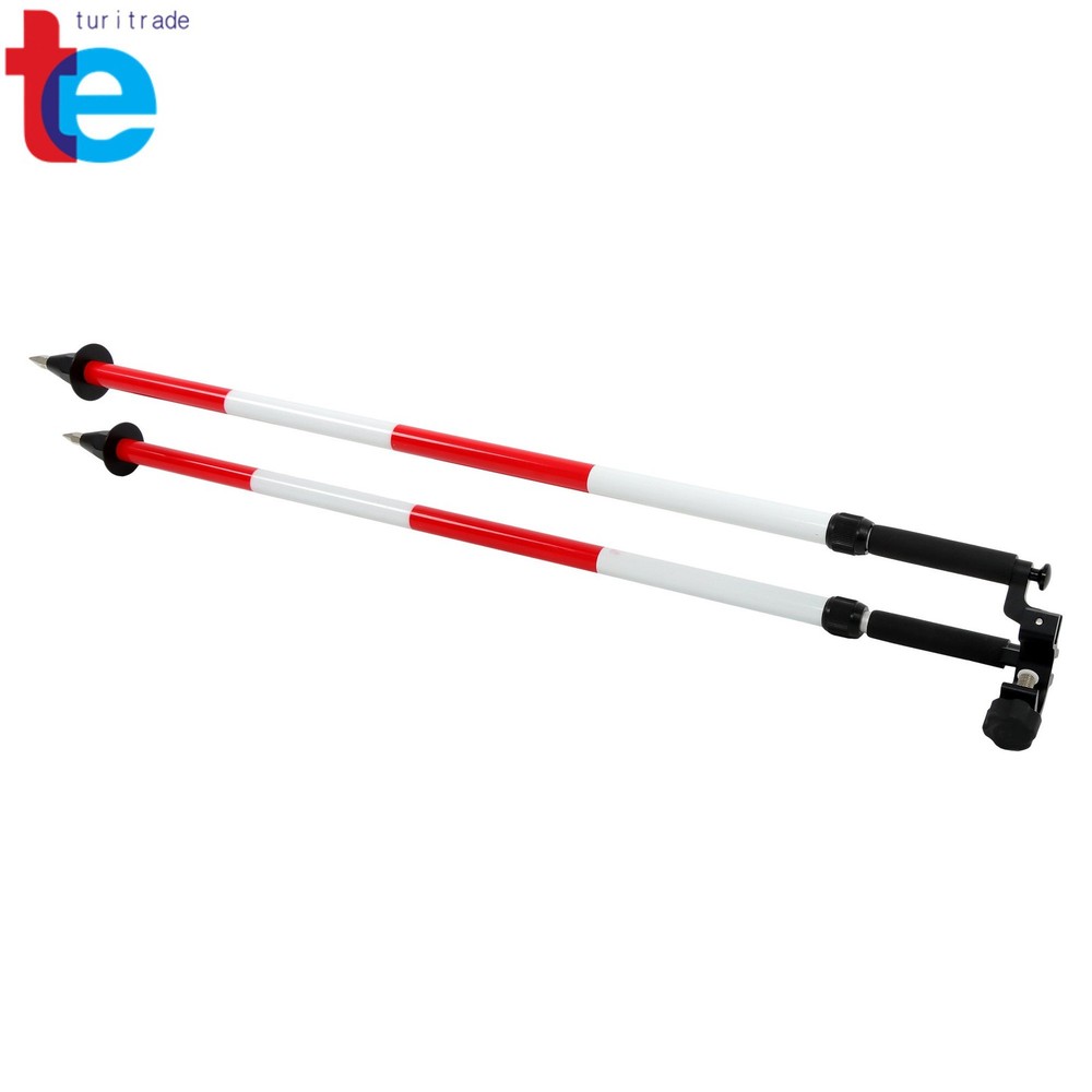 Compact Survey Bipod Center Entry Design for GPS Pole Mounting