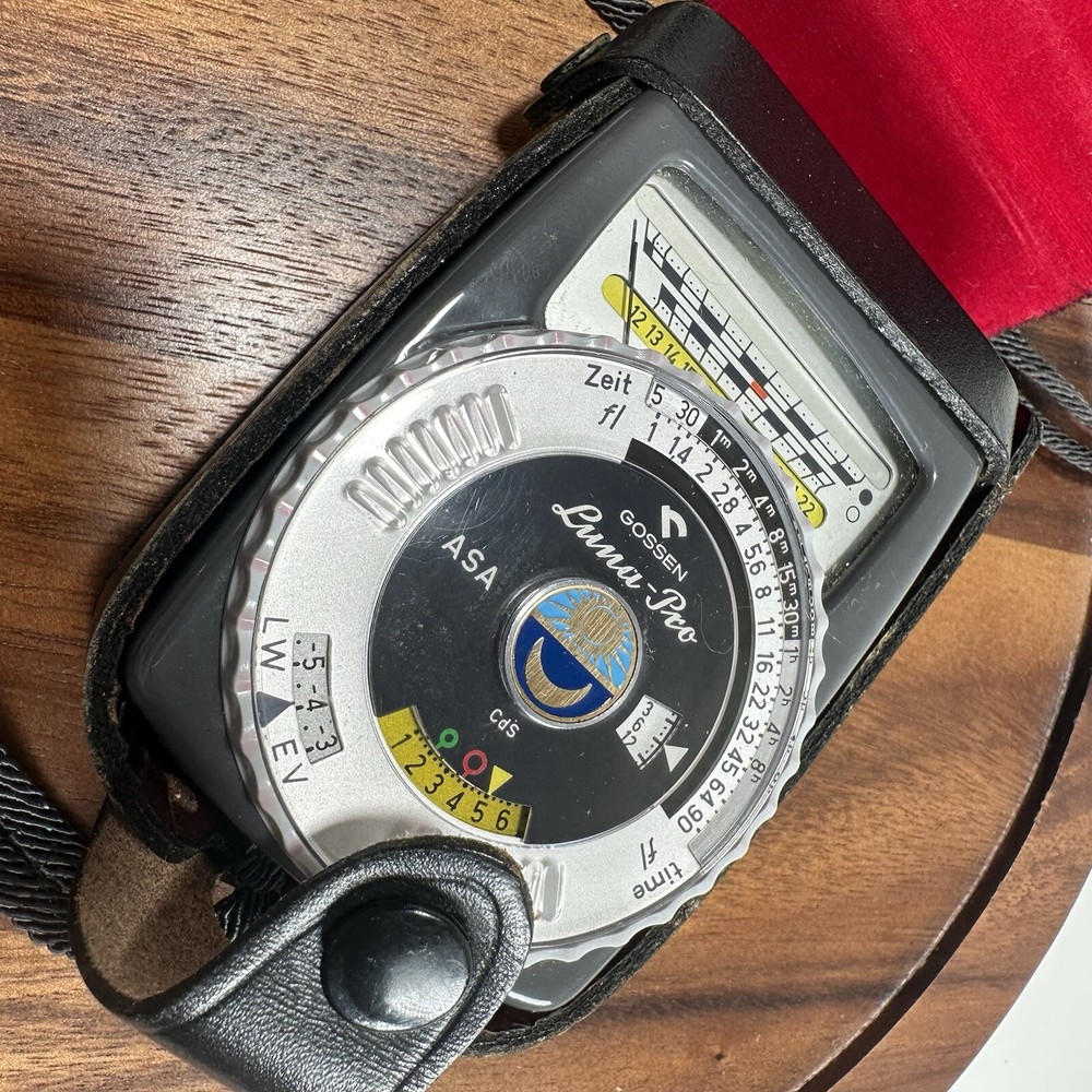 Gossen Luna Pro CD Meter in Case Vintage - Great Shape!