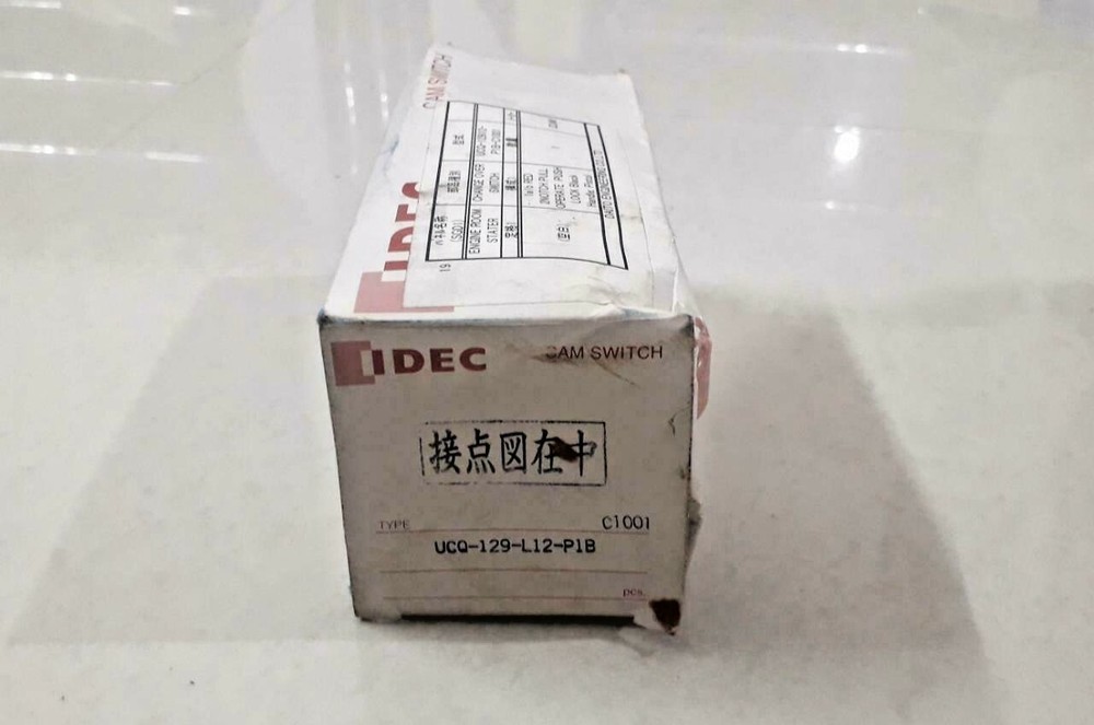 IDEC UCQ-129-L12-P1B SWITCH NEW