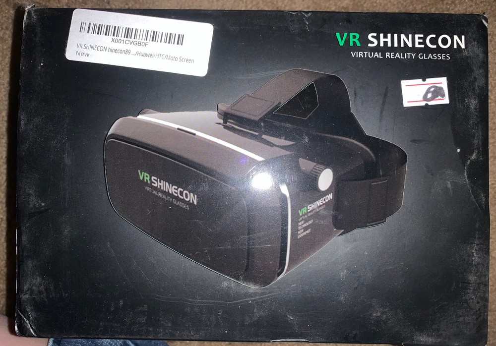 SHINECON Virtual Reality VR Box Headset 3D Glasses