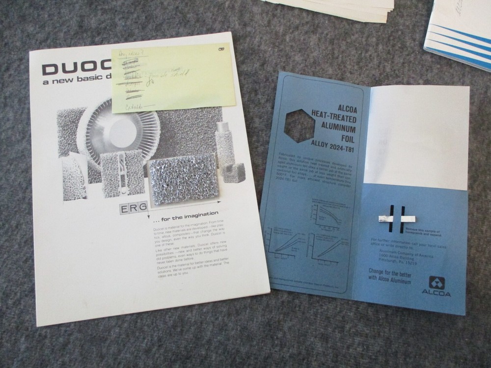 NASA ABMA APOLLO ERA ROCKET METALS TESTING RESEARCH/ REPORTS -ASST DIR M&P LAB