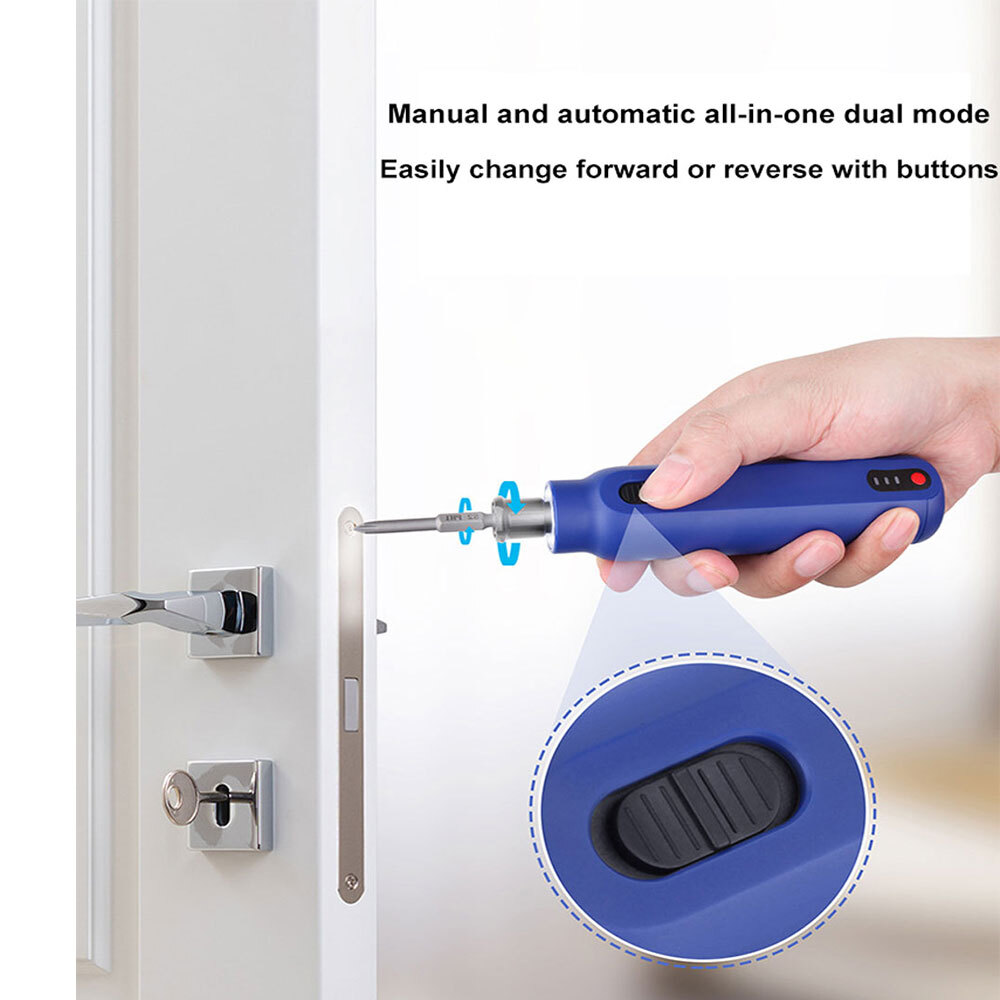 Electric Screwdriver Set Rechargeable Cordless Automatic Screwdriver Hand Drill