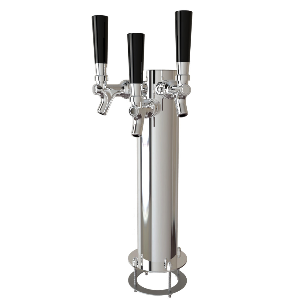 Glycol Beer Tower, Cylinder-3, SS