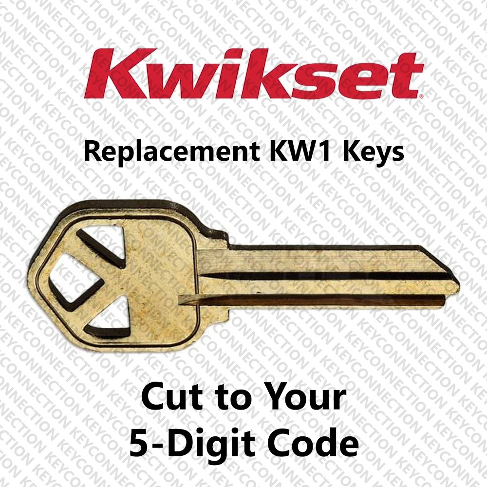 KWIKSET (KW1) 5 Pin Key Cut to Your Code