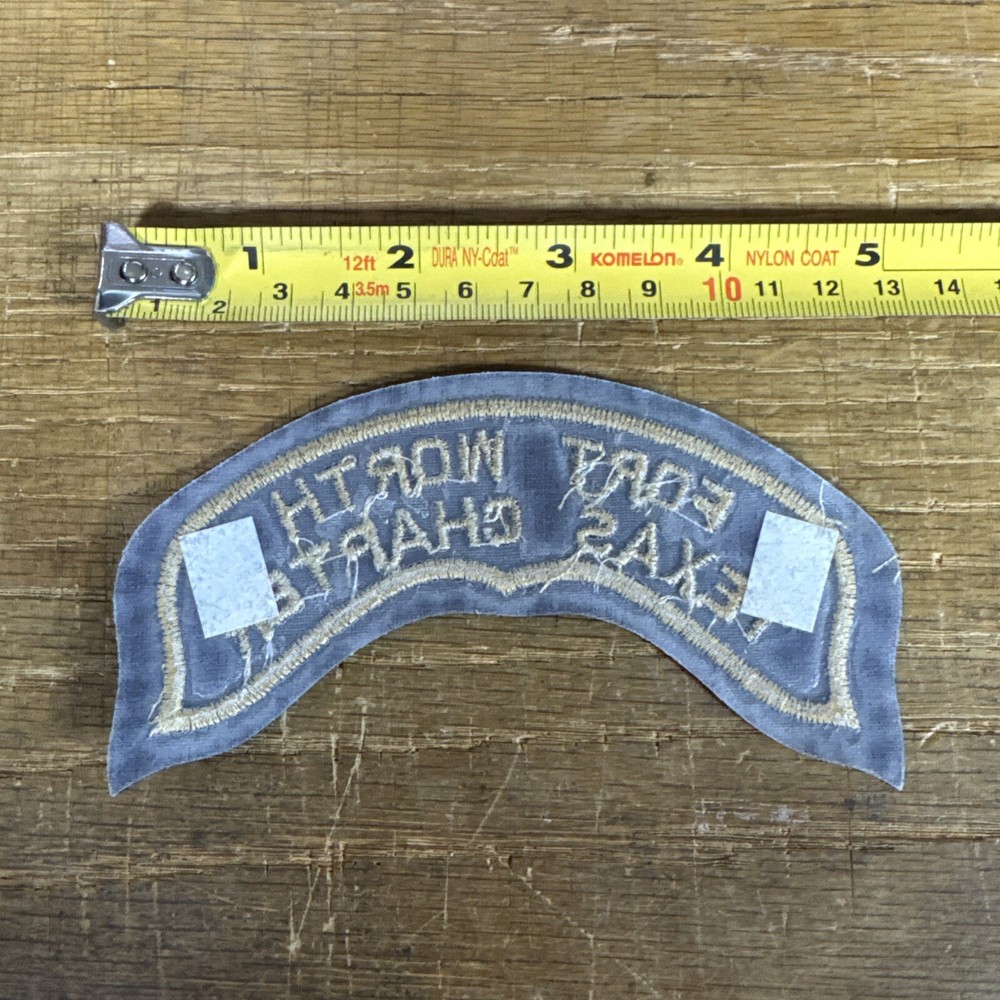 Harley Davidson HOG Fort Worth Texas Chapter Vest 5”x 2" Patch