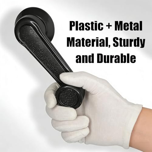 2 Pack Window Crank, Window Crank Handle Replacement, Interior Window Crank