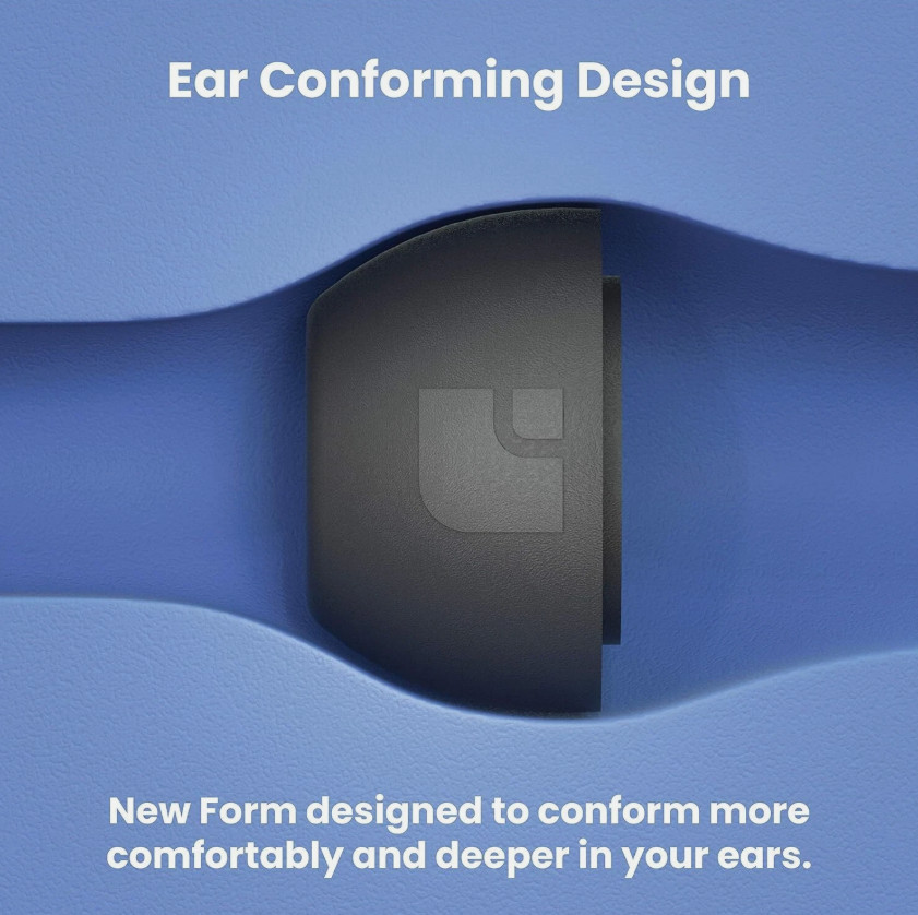 Foam Masters Memory Foam Replacement Tips for Apple Airpods Pro-Three Sizes