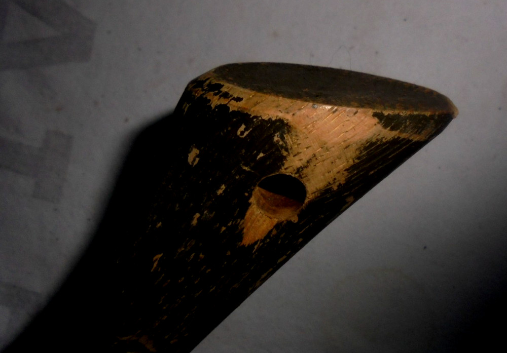 Original US Army OD Green WWII Era HATCHET AXE ":Handle Olny" no head