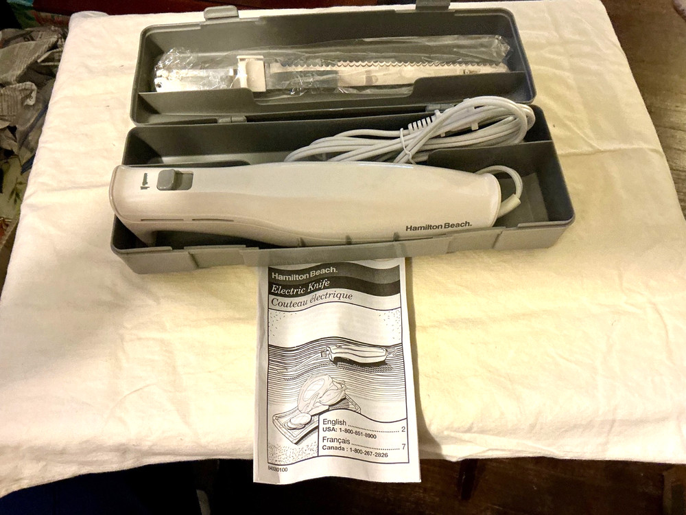 Hamilton beach electric knife with case