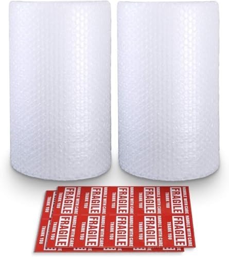 Bubble Cushioning Wrap Rolls Perforated 12" Packaging