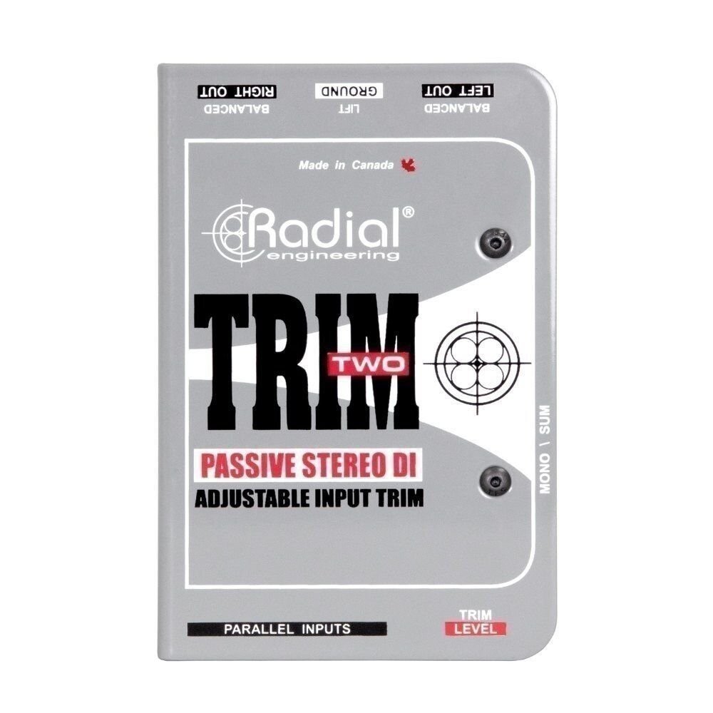 Radial Engineering Trim-Two Passive DI for AV with Level Control