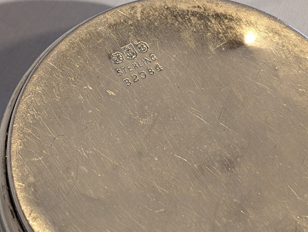 Gorham Sterling Silver box, monogrammed