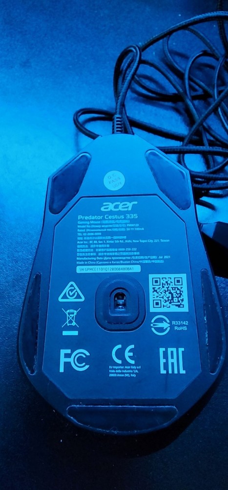 Acer Predator Cestus 335 & Aethon 300 Mouse And Keyboard Bundle